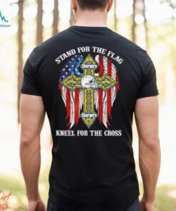 Los Angeles Chargers Stand For The Flag Kneel For The Cross 2024 T shirt