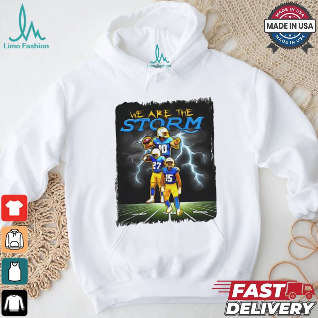 Los Angeles Chargers we are the storm shirt Los Angeles Chargers we are the storm shirt