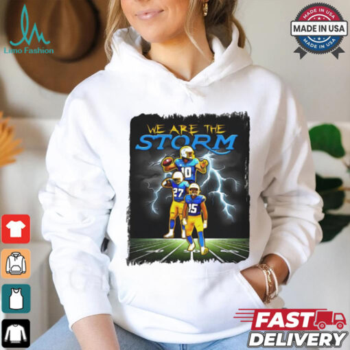 Los Angeles Chargers we are the storm shirt
