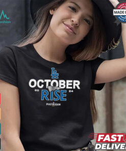 Los Angeles Dodgers October rise 2024 Postseason shirt