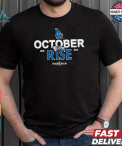 Los Angeles Dodgers October rise 2024 Postseason shirt