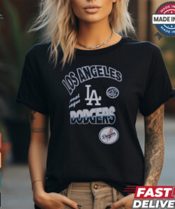 Los Angeles Dodgers Pro Standard Royal Turn It Up Dropped Shoulder T Shirt