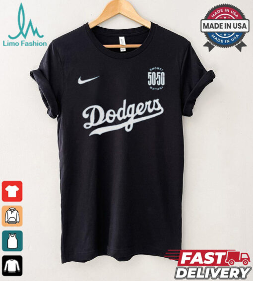 Los Angeles Dodgers Shohei Ohtani 50 50 Club First One In MLB History Shirt