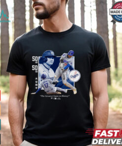 Los Angeles Dodgers Shohei Ohtani Black Greatest Game T Shirt