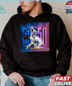 Los Angeles Dodgers Shohei ohtani is the only member of the 50 50 club shirt