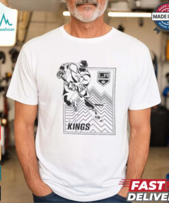 Los Angeles Kings Starter White Player Grid T Shirt