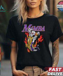 Los Angeles Lakers Mamba skeleton shirt