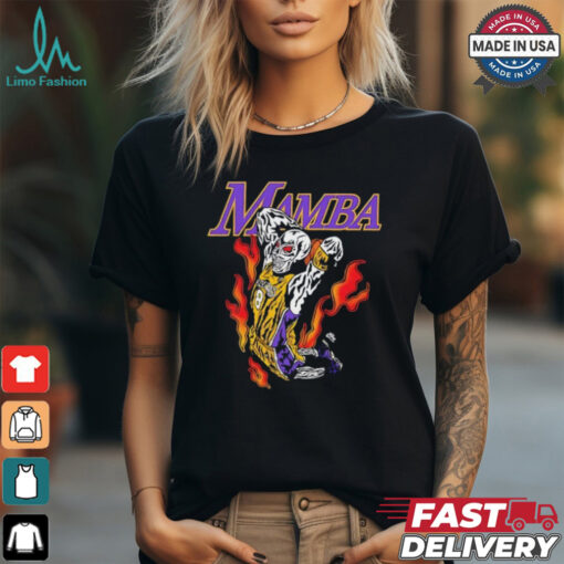 Los Angeles Lakers Mamba skeleton shirt