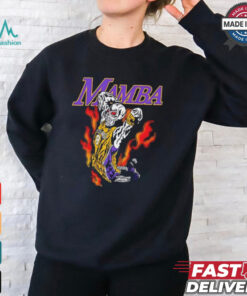 Los Angeles Lakers Mamba skeleton shirt