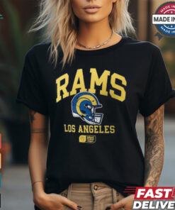Los Angeles Rams Nike Anthracite Helmet Essential T Shirt