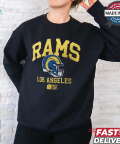 Los Angeles Rams Nike Anthracite Helmet Essential T Shirt