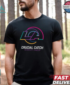 Los Angeles Rams Nike Black 2024 NFL Crucial Catch T Shirt, hoodie, sweater, long sleeve and tank top Los Angeles Rams Nike Black 2024 NFL Crucial Catch T Shirt