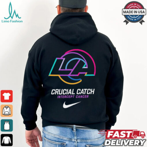 Los Angeles Rams X Nike 2024 NFL Crucial Catch Shirt