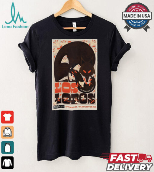 Los Lobos Oct 9 2024 The Cut Gloucester MA Tour t shirt