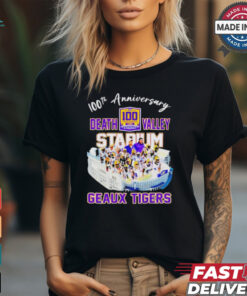 Lsu Tigers Geaux Tigers 100th Anniversary Death Valley Stadium Shirt