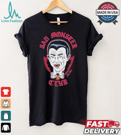 Lucky Hellcat Dracula Sad Monster Club Shirt