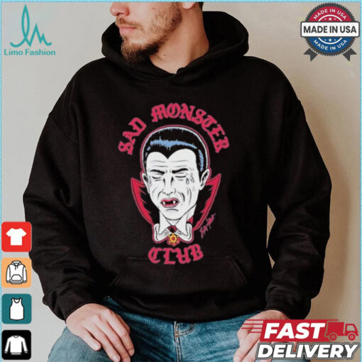 Lucky Hellcat Dracula Sad Monster Club Shirt