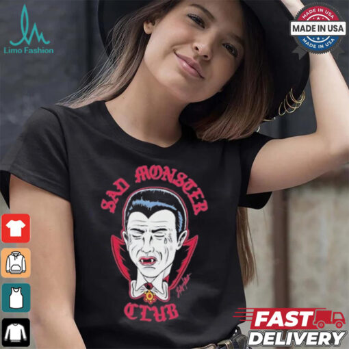 Lucky Hellcat Dracula Sad Monster Club Shirt