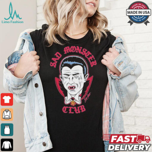 Lucky Hellcat Dracula Sad Monster Club Shirt