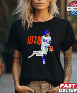 Luisangel Acuña New York Mets First Home Run let’s go MLB shirt