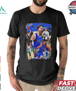 Luka Doncic 77 Dallas Mavericks basketball graphic poster shirt