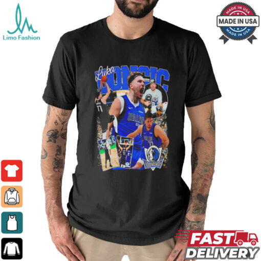 Luka Doncic 77 Dallas Mavericks basketball graphic poster shirt