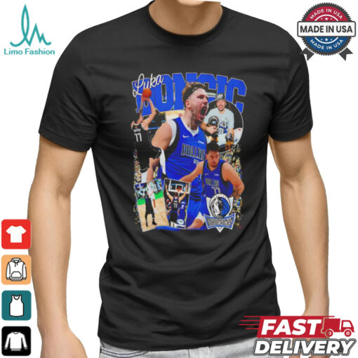 Luka Doncic 77 Dallas Mavericks basketball graphic poster shirt