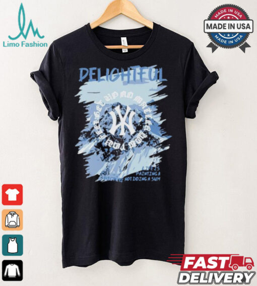 MLB Anime MLB Blue Delightfu T Shirt