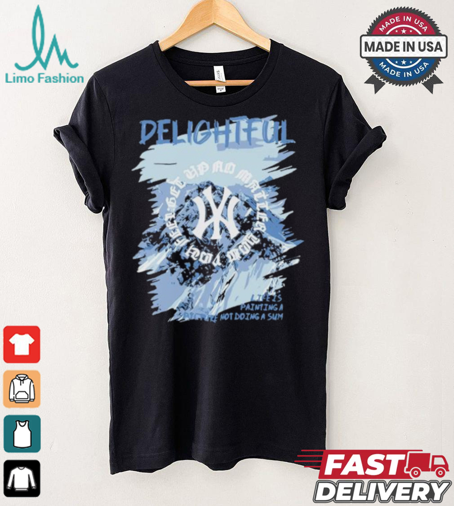MLB Anime MLB Blue Delightfu T Shirt MLB Anime MLB Blue Delightfu T Shirt