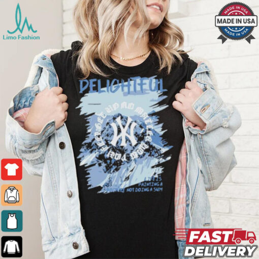 MLB Anime MLB Blue Delightfu T Shirt