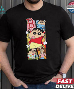 MLB Anime Shine Cute Boston T Shirt