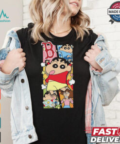 MLB Anime Shine Cute Boston T Shirt