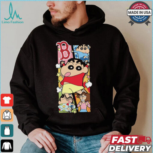 MLB Anime Shine Cute Boston T Shirt