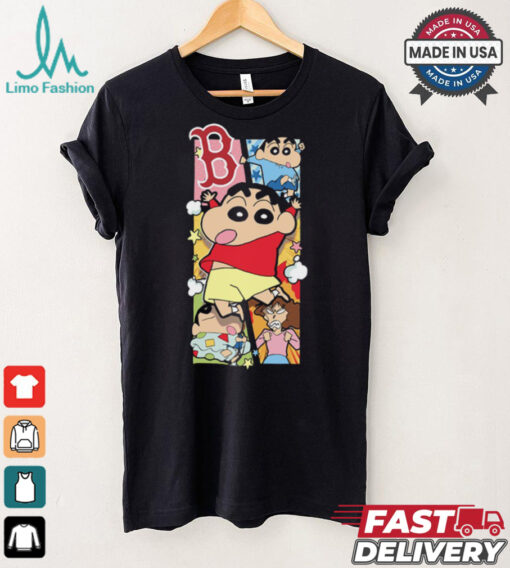 MLB Anime Shine Cute Boston T Shirt
