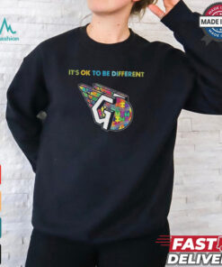 MLB Cleveland Guardians It’s Ok To Be Different Autism 2024 Shirt