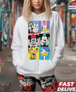 MLB Cleveland Guardians Mickey & Friends T Shirt