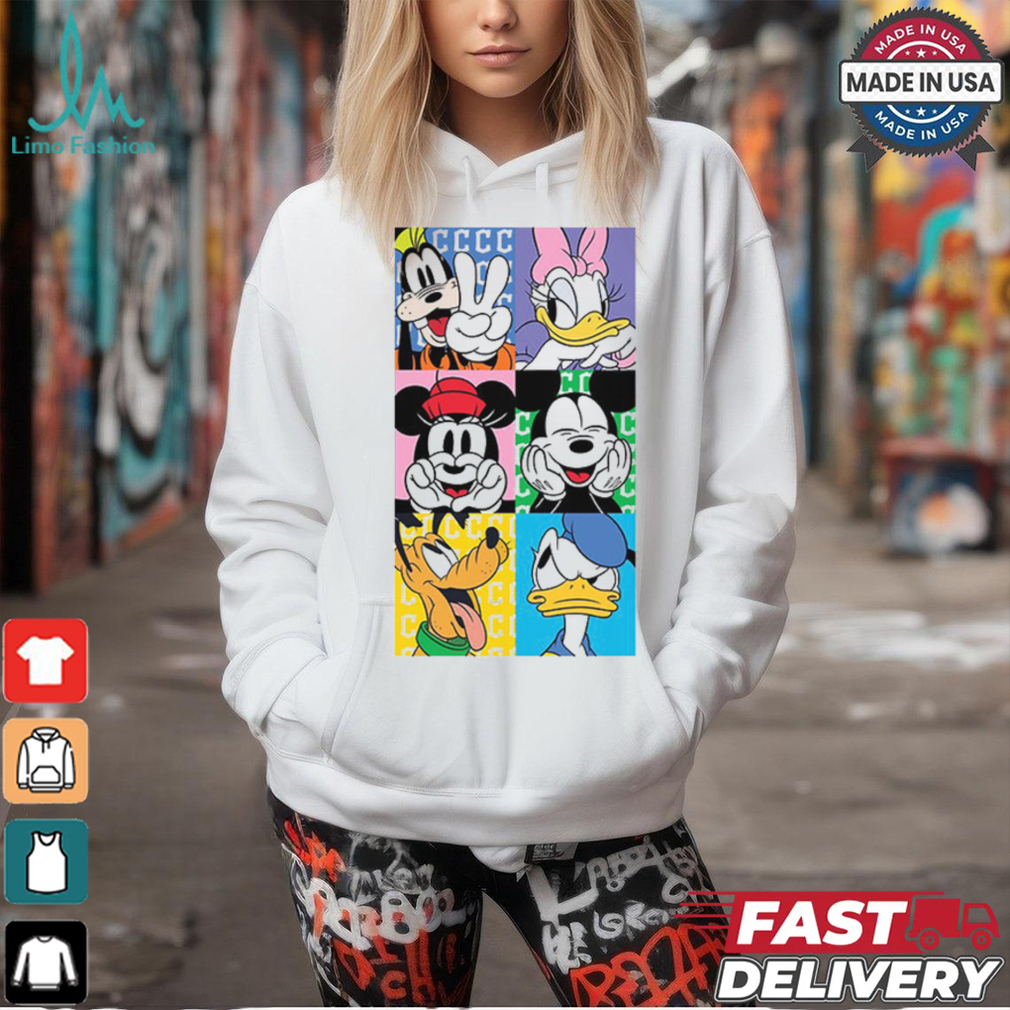 MLB Cleveland Guardians Mickey & Friends T Shirt MLB Cleveland Guardians Mickey & Friends T Shirt