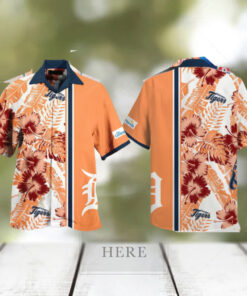 MLB Detroit Tigers Summer Tropical Hawaiian Shirt