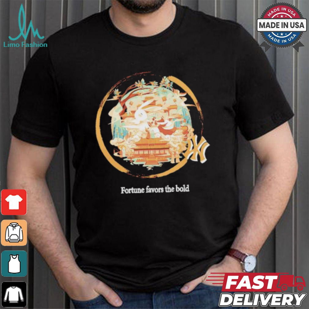 MLB Fortune Favors The Bold T Shirt MLB Fortune Favors The Bold T Shirt