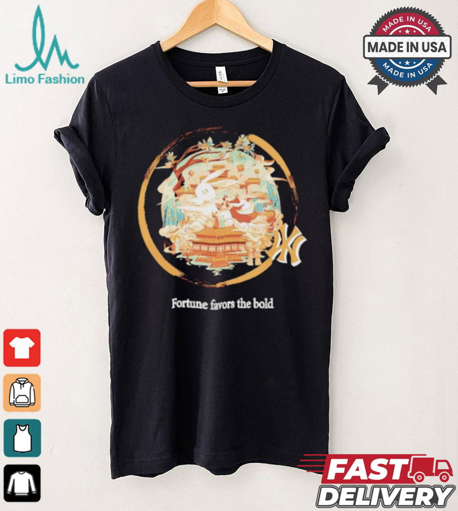 MLB Fortune Favors The Bold T Shirt MLB Fortune Favors The Bold T Shirt