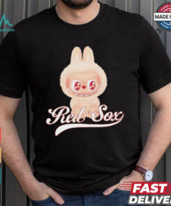 MLB Labubu Creamy Red Sox T Shirt