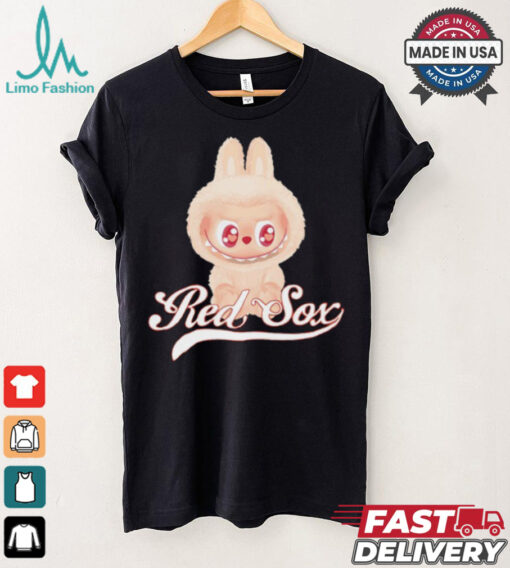 MLB Labubu Creamy Red Sox T Shirt