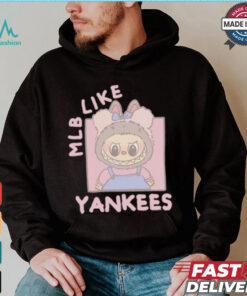 MLB Labubu Cute Like Yankees T Shirt