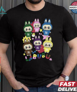 MLB Labubu Cute Team NY T Shirt