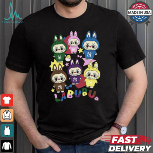 MLB Labubu Cute Team NY T Shirt