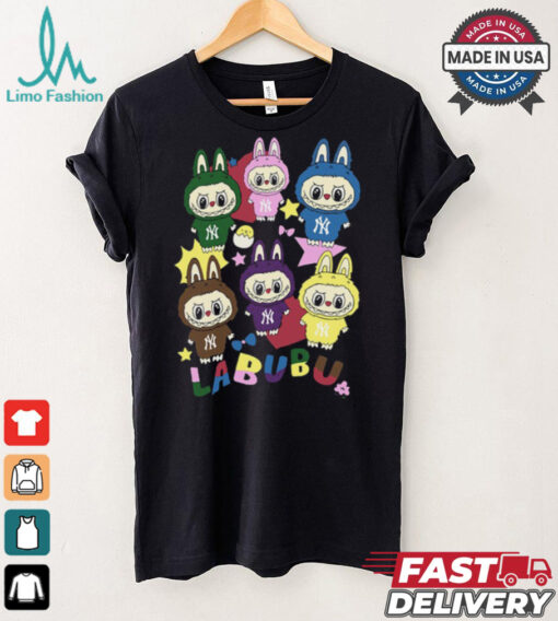 MLB Labubu Cute Team NY T Shirt