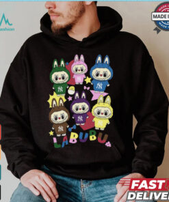 MLB Labubu Cute Team NY T Shirt