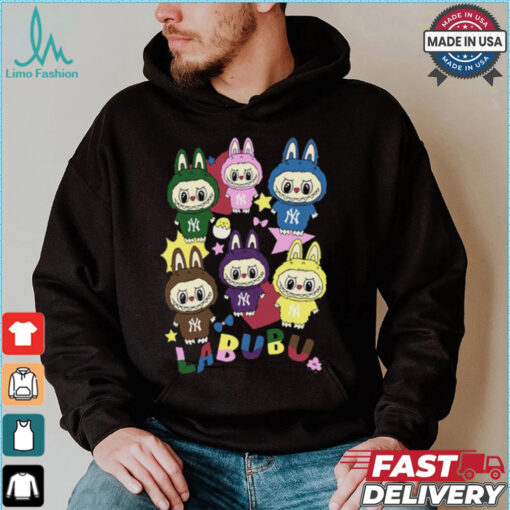 MLB Labubu Cute Team NY T Shirt