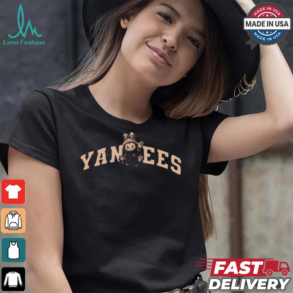MLB Labubu Family Yankees T Shirt MLB Labubu Family Yankees T Shirt