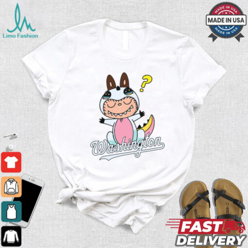 MLB Labubu Pearl Dino Washigton T Shirt